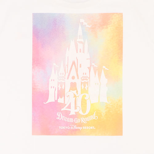 TDR - Disneyland 40th Anniversary DREAM-GO-ROUND Collection - T-shirt