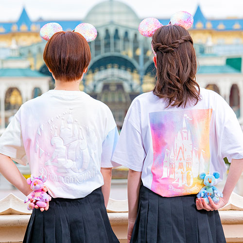 TDR - Disneyland 40th Anniversary DREAM-GO-ROUND Collection - T-shirt