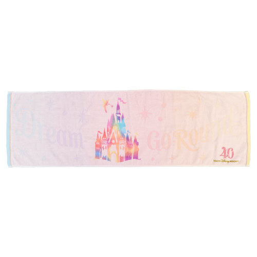 TDR - Disneyland 40th Anniversary DREAM-GO-ROUND Collection - Face Towel