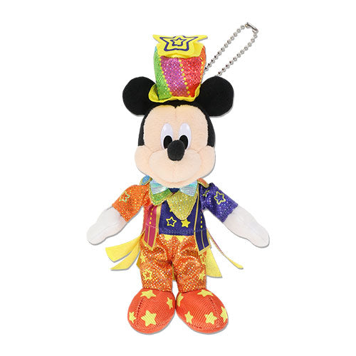 TDR - Disneyland 40th Anniversary DREAM-GO-ROUND Collection - Mickey Mouse Keychain Plush