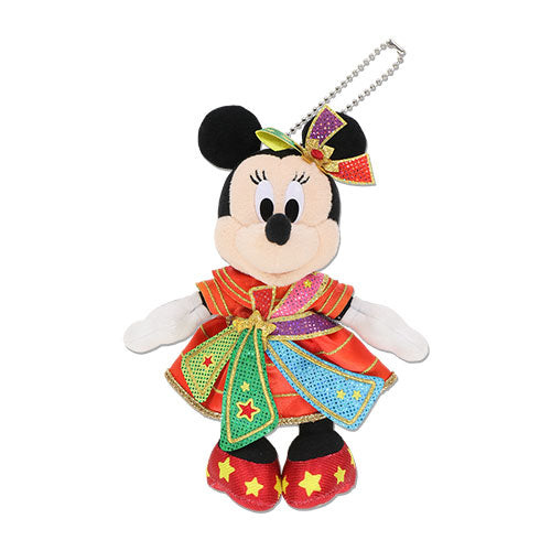 TDR - Disneyland 40th Anniversary DREAM-GO-ROUND Collection - Minnie Mouse Keychain Plush