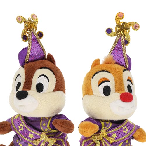 TDR - Disneyland 40th Anniversary DREAM-GO-ROUND Collection - Chip N Dale Keychain Plush