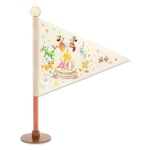 TDR - Disneyland 40th Anniversary DREAM-GO-ROUND Collection - Flag