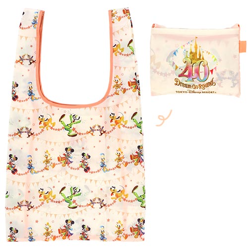 TDR - Disneyland 40th Anniversary DREAM-GO-ROUND Collection - Eco bag