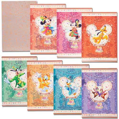 TDR - Disneyland 40th Anniversary DREAM-GO-ROUND Collection - Clear file set