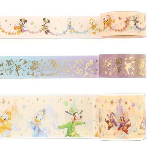 TDR - Disneyland 40th Anniversary DREAM-GO-ROUND Collection - Masking tape