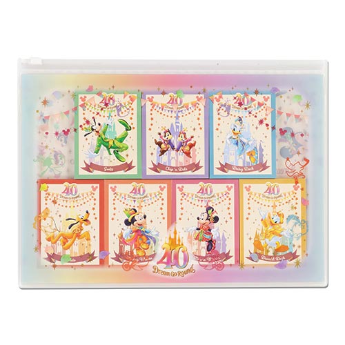 TDR - Disneyland 40th Anniversary DREAM-GO-ROUND Collection - Memo set