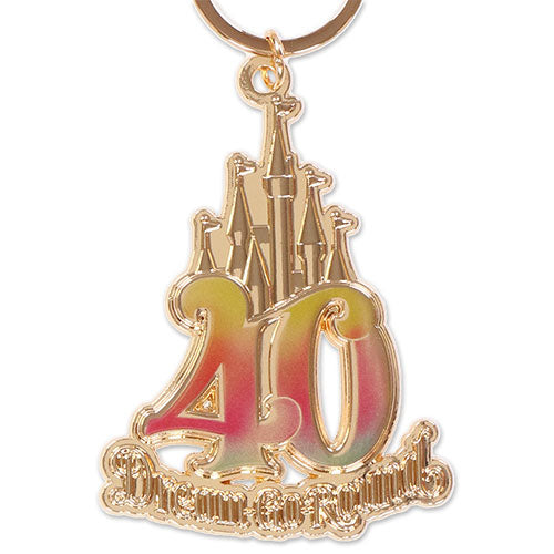 TDR - Disneyland 40th Anniversary DREAM-GO-ROUND Collection - Keychain bag charm