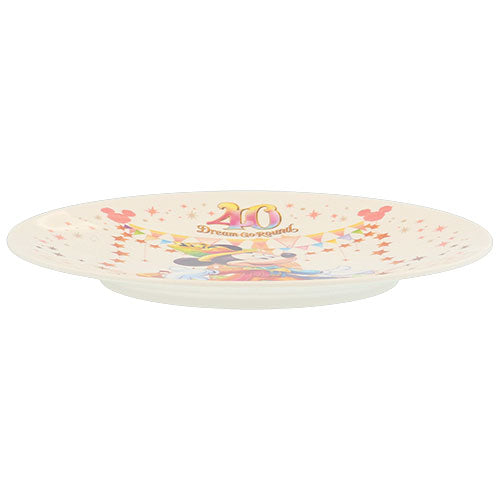 TDR - Disneyland 40th Anniversary DREAM-GO-ROUND Collection - Plate set