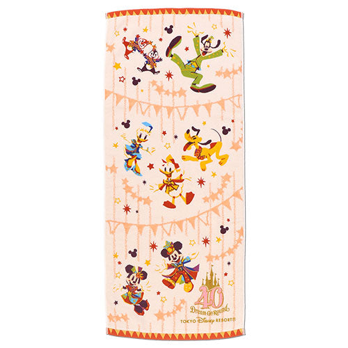 TDR - Disneyland 40th Anniversary DREAM-GO-ROUND Collection - Face Towel