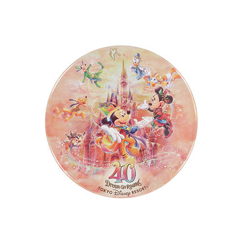 TDR - Disneyland 40th Anniversary DREAM-GO-ROUND Collection - Badge