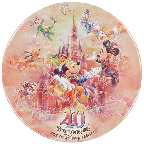 TDR - Disneyland 40th Anniversary DREAM-GO-ROUND Collection - Badge