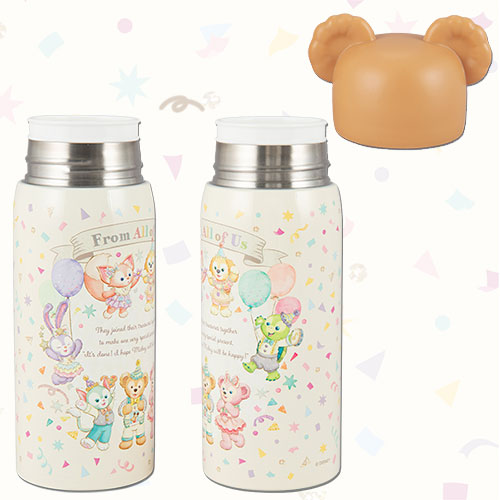 TDR - Disneyland 40th Anniversary From All of Us Collection - Duffy and Friends Water Bottle