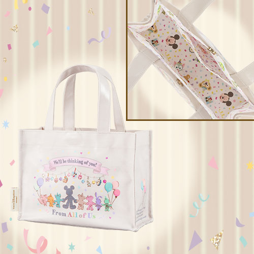 TDR - Disneyland 40th Anniversary From All of Us Collection - Duffy and Friends Tote Bag