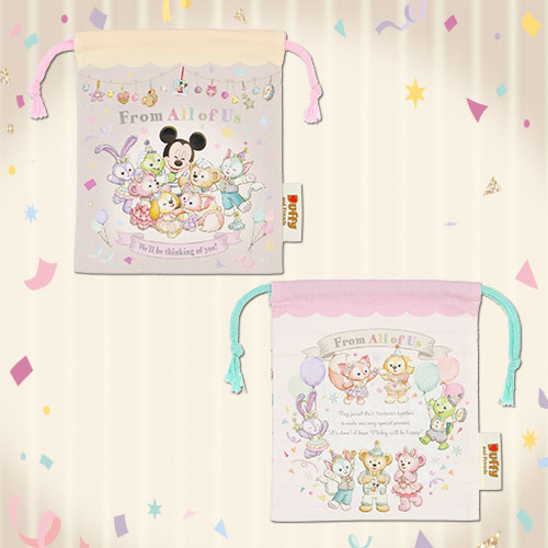 TDR - Disneyland 40th Anniversary From All of Us Collection - Duffy and Friends Pouch