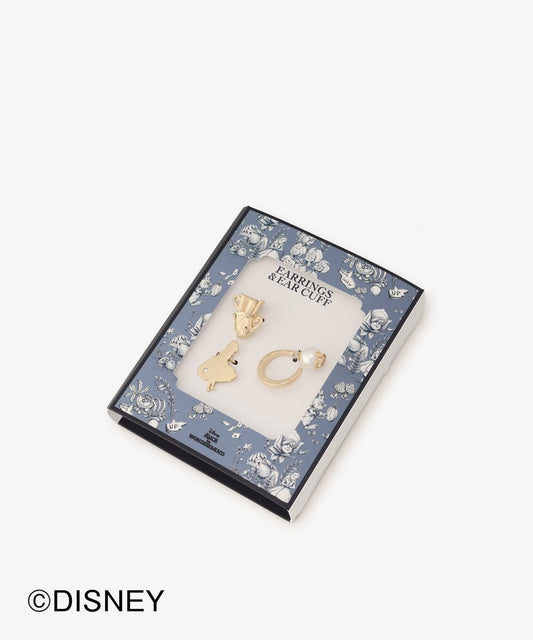Disney Collection ALICE IN WONDERLAND - Earrings and ear cuff