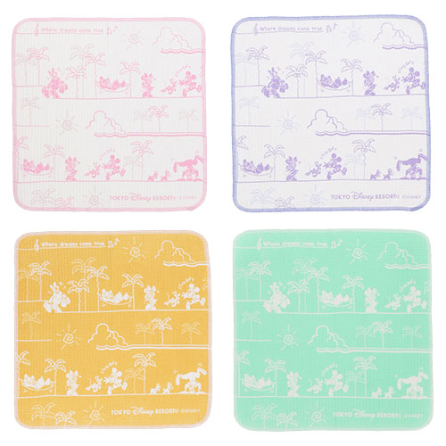 TDR -  Tokyo Disney Resort Kitchen Towel set of 4