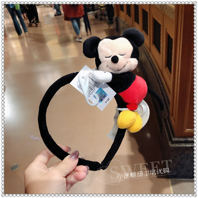 SHDL - Sleeping Mickey Mouse Plush ears / headband