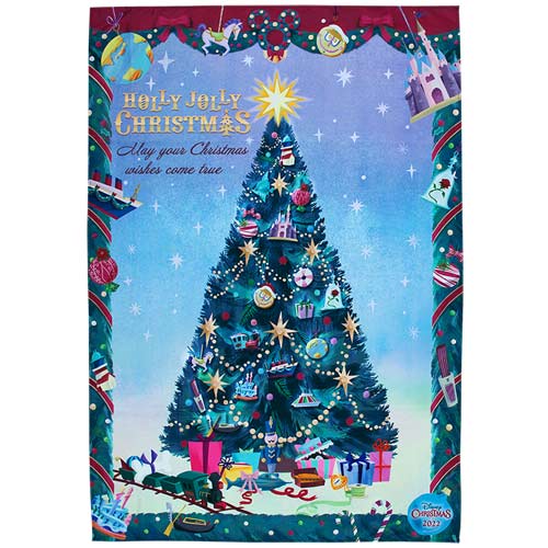 TDR - Christmas 2022 - Christmas cloth poster