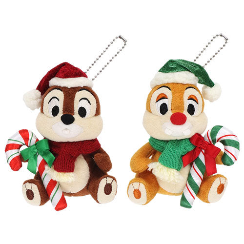 TDR - Christmas 2022 - Chip and Dale Keychain plush