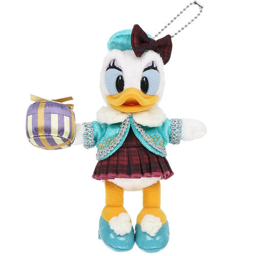 TDR - Christmas 2022 - Daisy Duck Keychain plush