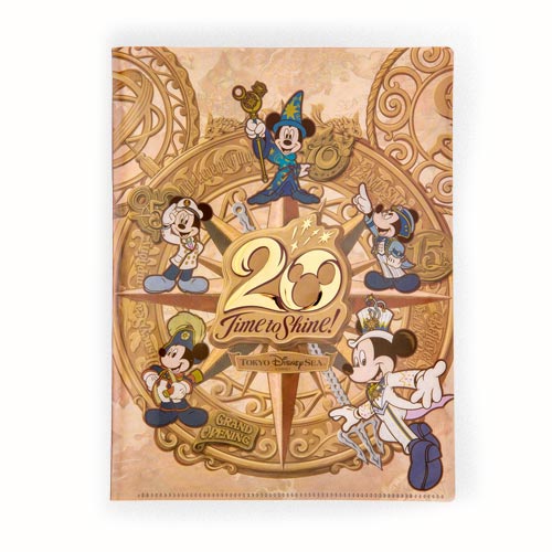 TDR - Disney Sea 20th anniversary - A4 folder (6 pockets)