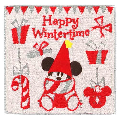 TDR - Christmas 2022 - Mickey Mouse and Minnie Mouse Mini towel set