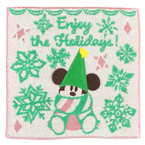 TDR - Christmas 2022 - Mickey Mouse and Minnie Mouse Mini towel set