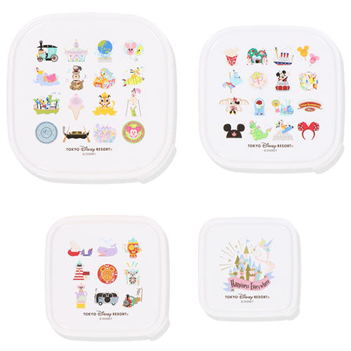 TDR - It's a small world collection - Lunch box of 4