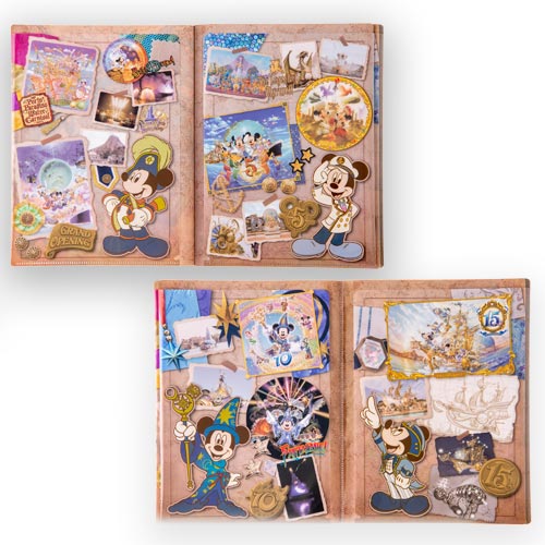 TDR - Disney Sea 20th anniversary - A4 folder (6 pockets)