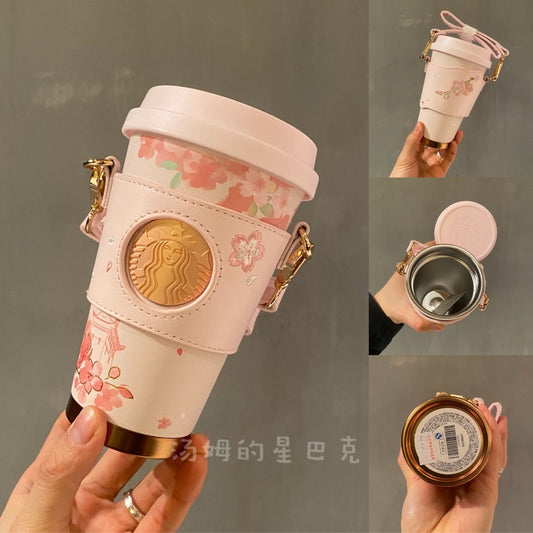 China Starbucks - Sakura Collection 2022 - 370ml Tumbler with sleeve