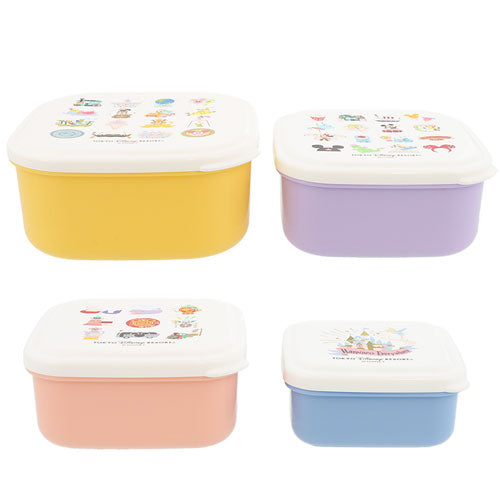TDR - It's a small world collection - Lunch box of 4
