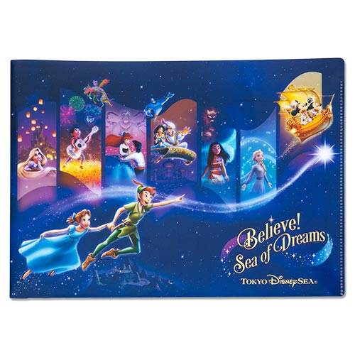 TDR - Disney Sea Believe! Sea of Dreams - Double pocket folder