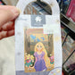 Disney Mini puzzle Decoration Collection - Cloth Puzzle - Rapunzel (with frame)