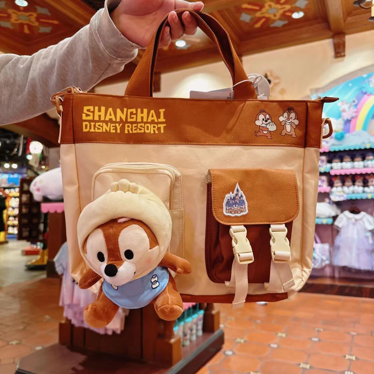 SHDL - Shanghai Exclusive - Xiaolongbao Chip & Dale Tote bag