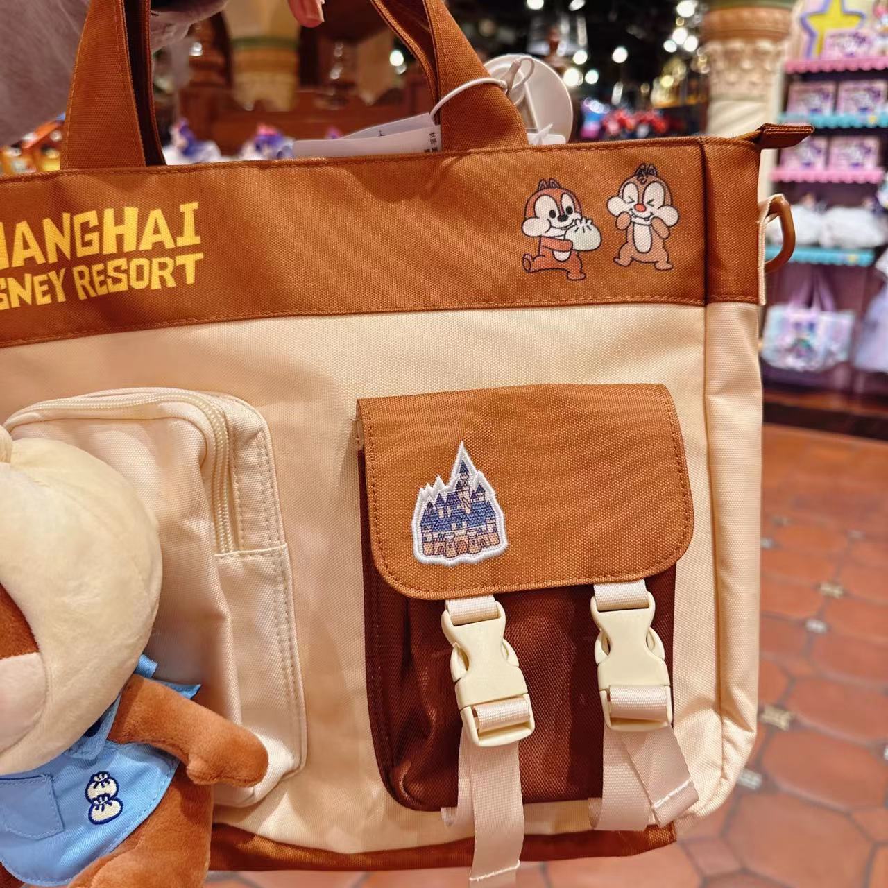 SHDL - Shanghai Exclusive - Xiaolongbao Chip & Dale Tote bag