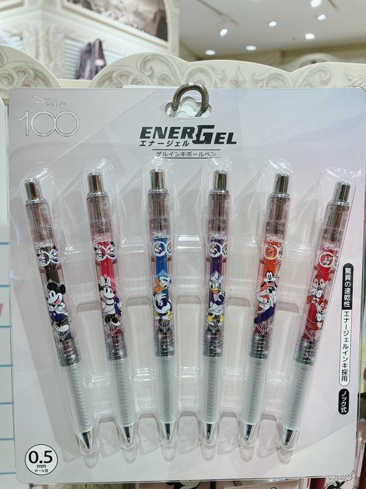 SDJ - Pen set of 6 - Disney 100