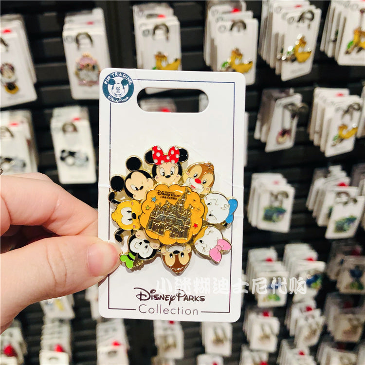 SHDL - Mickey and friends Spinner Pins