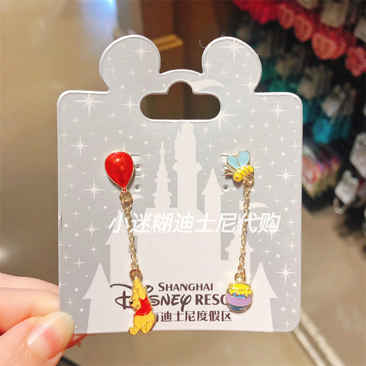 SHDL - Winnie the Pooh earrings