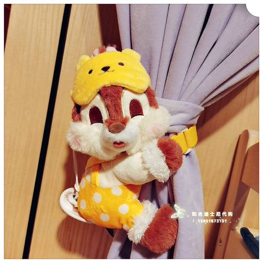 SHDL - Sleeping Chip & Dale - Curtain Holder Plush (Chip)