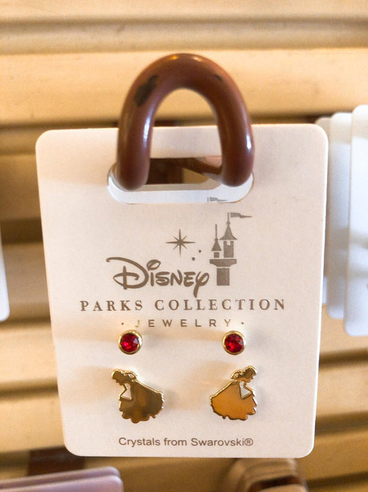 HKDL - Park Collection Princess earrings - Snow White