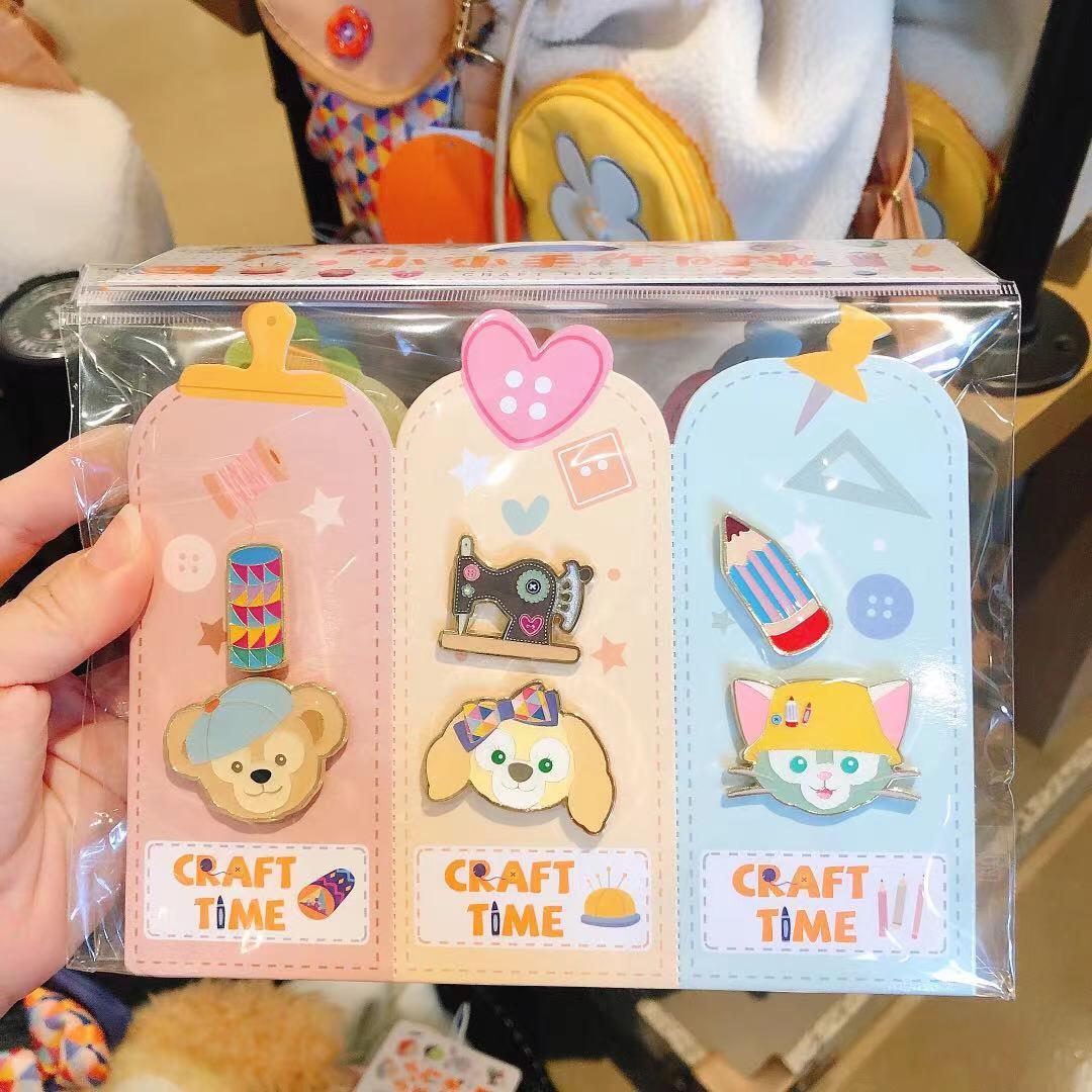 SHDL - Duffy and friends Craft Time - Badge set