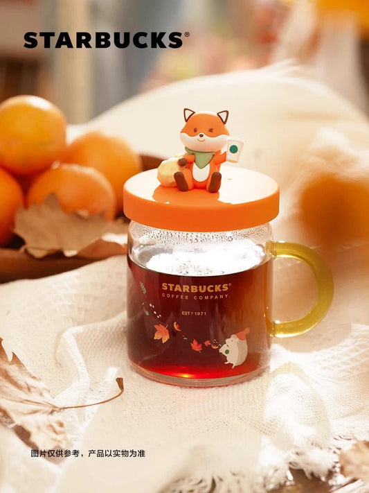 China Starbucks - Fall Collection - 420ml Fox Mug with Lid