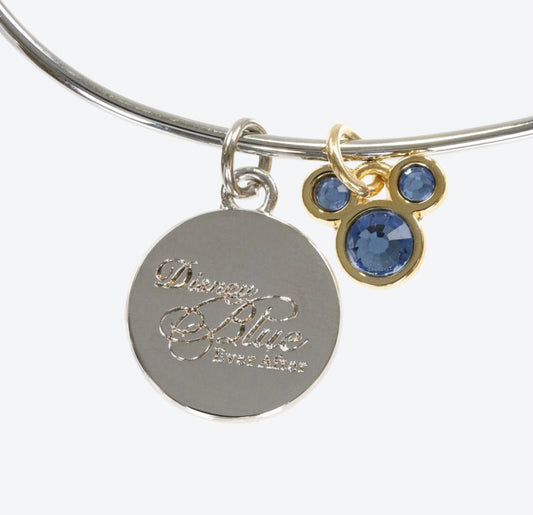 TDR - Disney Blue Ever After Bracelet - Silver