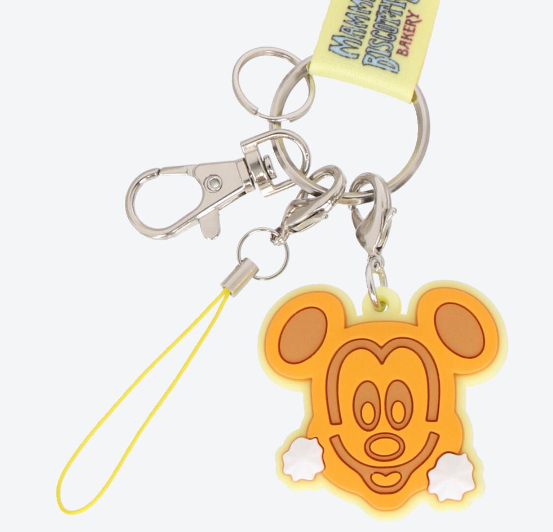 TDR - Park food Mickey Waffle Lanyard