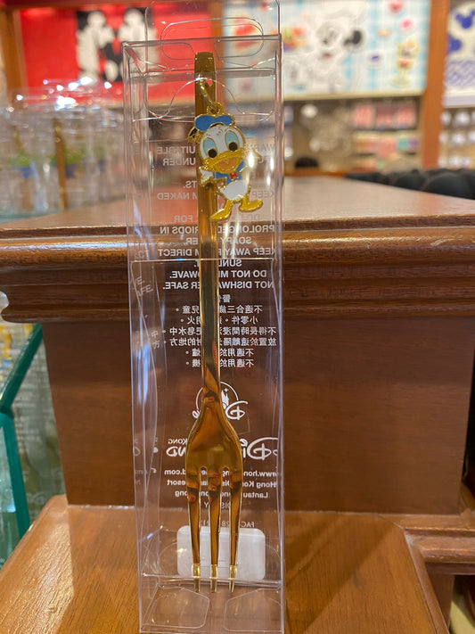 HKDL - Donald Duck fork / spoon