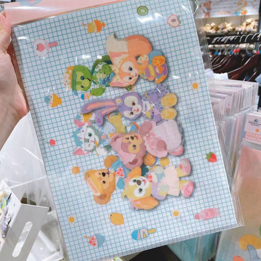 SHDL - Duffy and friends A4 folder set of 3