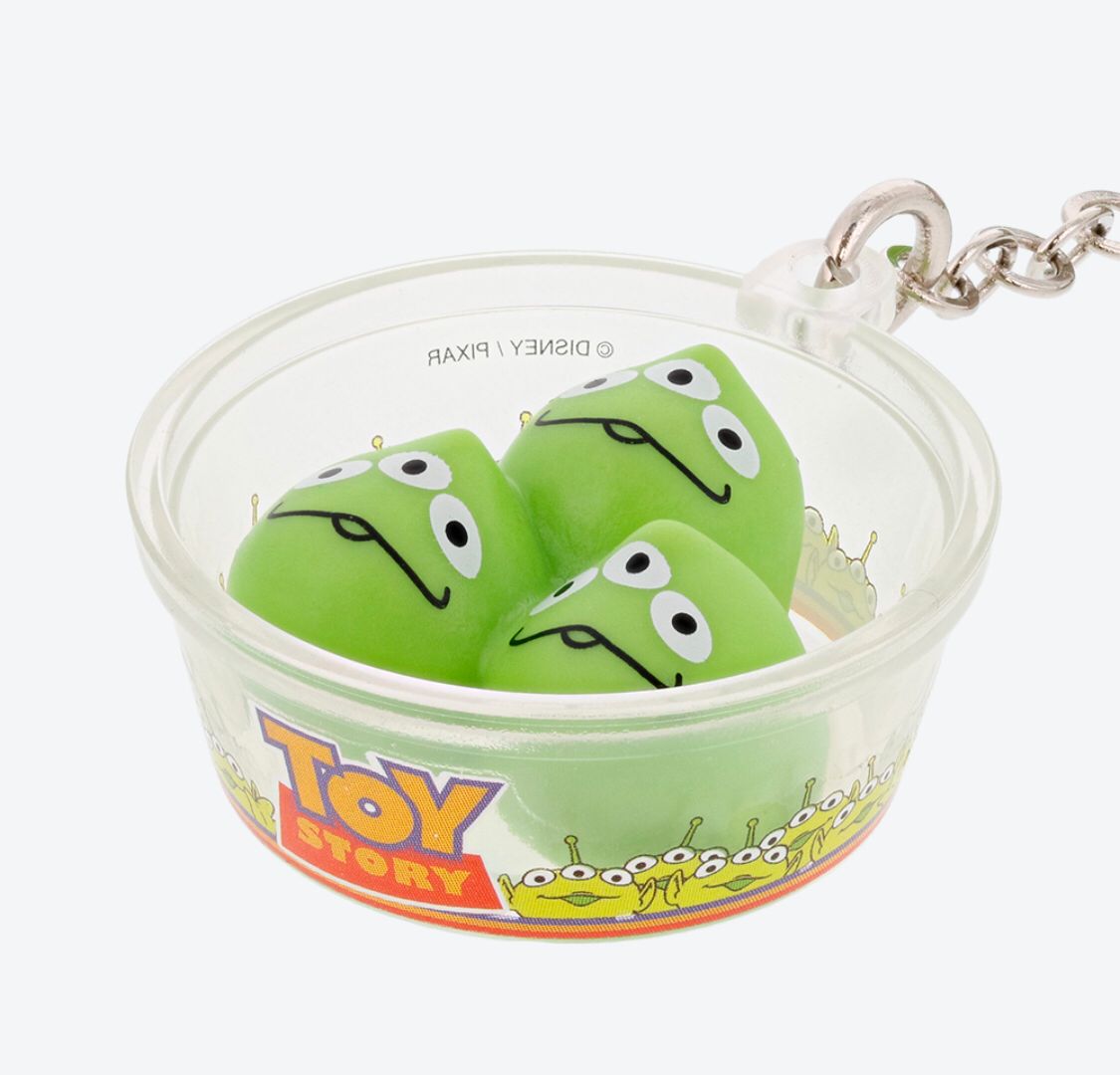 TDR - Disney food keychain set