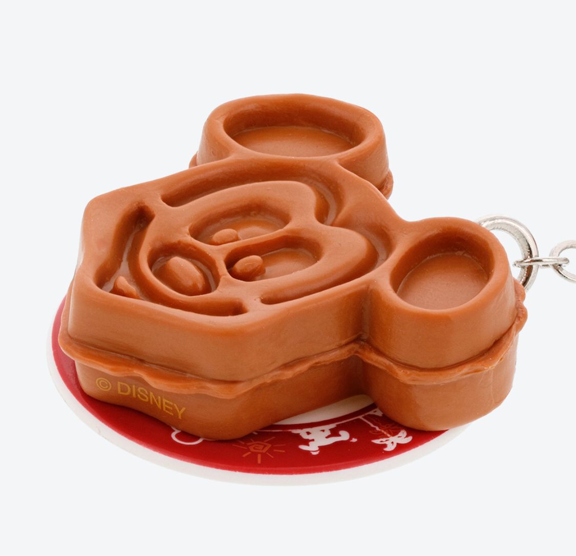 TDR - Disney food keychain set