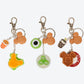 TDR - Disney food keychain set